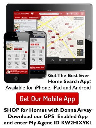 Download My GPS Enabled Keller Williams Realty Mobile App. Shop for Homes with Donna Arvay!